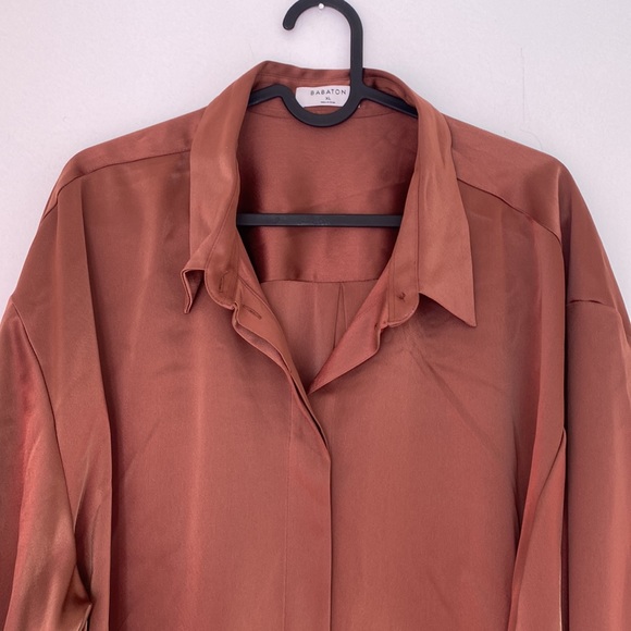 BNWT ARITZIA | Sable Button Up Shirt Size XL - Picture 6 of 8